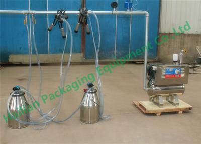 China Farm Equipment Cow Milker Machine with Horizontal Vacuum Buffer Tank for sale