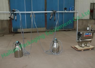 China Automatic Pail Goat Bucket Milker , Double Cows Cattles Milking for sale