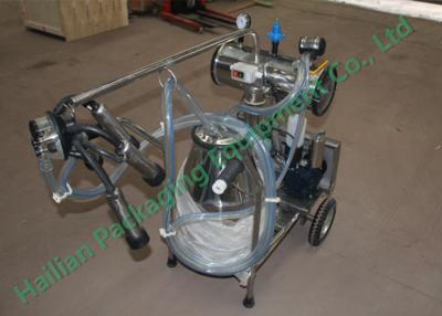 China Small Cattle Mobile Milking Machine Hand Operated Sucking Milk for sale