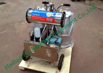 China Movable Electric Goat Milker Two Buckets , portable milking machine for sale