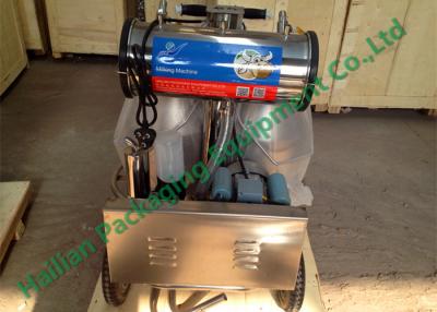 China Mobile automatic Cow Milker Vaccum Pump Sucking For Two Cows for sale