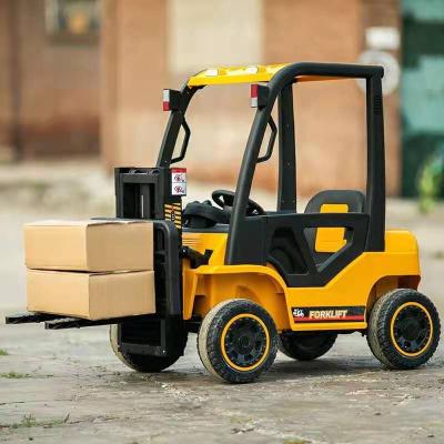 China Safety ride on car toy children's forklift children's electric forklift for sale