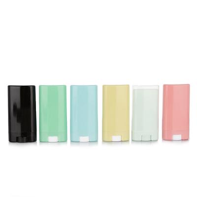 China 15g Kunststoff Lippenbalsam Röhren Praktisch Stilvolle Kunststoff Lippenbalsam Behälter zu verkaufen