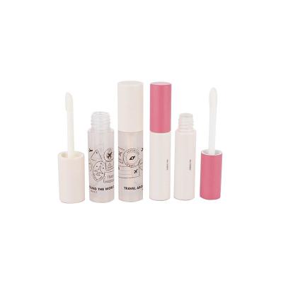 China 1.6g Frosted Cool Lip Balm Containers Tube With Beige Cap Lipstick Container Empty for sale