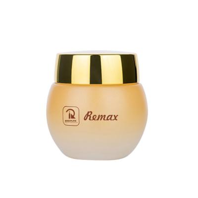 China 30g Round Glass Cosmetic Cream Jar Gradient  Glass Cosmetic Jars With Lids for sale