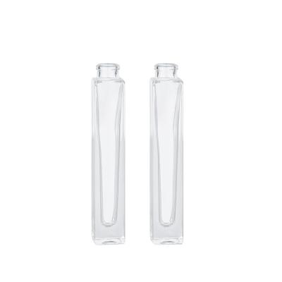 China Botella de perfume de vidrio transparente de 10 ml y 20 ml de alta calidad, clara y a prueba de fugas en venta