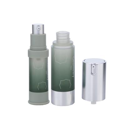 China 15 ml 20 ml garrafas de bomba sem ar garrafas de bomba de vácuo de plástico personalizáveis para cosméticos à venda