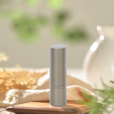 China Empty Plastic Aluminum Lipstick Tube 3.5g Gold Scrub For Lip Care for sale
