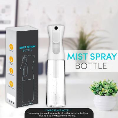 China 300ml Fine Mist Spray Bottle Plastic With Customizable Colors for sale