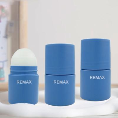 China 50ml Plastic Roll On Bottle Fantastic Deep Blue For Body Care for sale