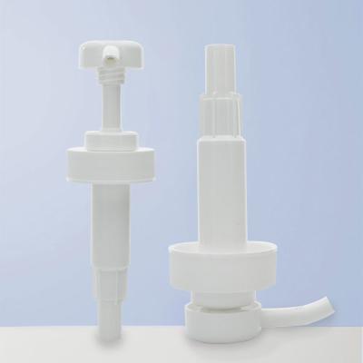 China 18mm White Jam Dispenser Pump Heads Efficiently Dispense Jams Sauces And Syrups for sale