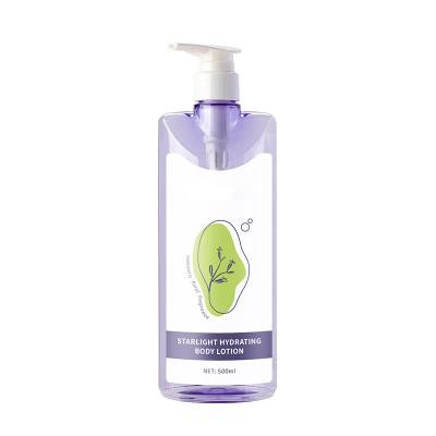 China 500ml PET Bottle In Soft Lavender For Practical And Versatile Skincare Packaging en venta