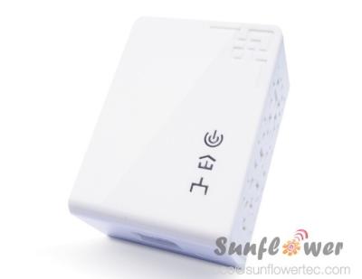 Chine Adaptateur réseau de ligne à haute tension du tournesol 200Mbps Wifi/adaptateur de homeplug à vendre