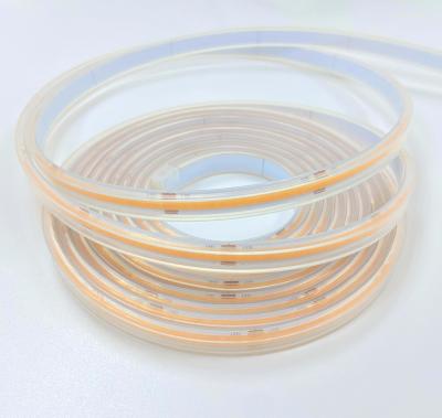 China IP68 Silicon Extrusion Waterproof COB LED Strip Light Flexible 24V for sale