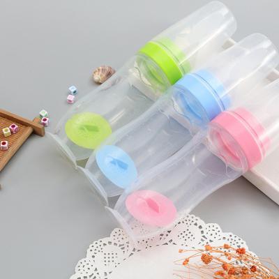 China PP Buttom Cover Feeding Bottle with Wide Neck Design and Leak-Proof Function for sale