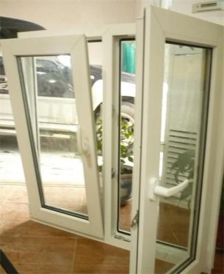 China OEM Inside Opening UPVC Casement Window laminated For construction for sale