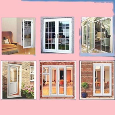 China Tilt And Turn UPVC Casement Window Open Inside ISO Certificated for sale