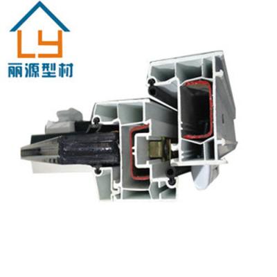 Chine ISO9001 l'extrusion de l'isolation thermique UPVC profilent sans plomb adapté aux besoins du client à vendre