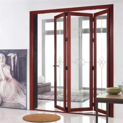 China Bifold Thermal Break Aluminium Doors With Hardware CE Certificated for sale