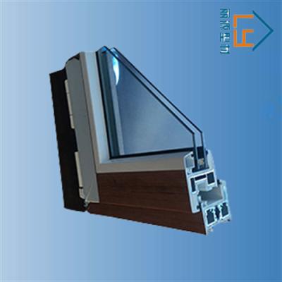 China UV Resistant UPVC Foam Profile Passive Plastic Door Profile 1.8mm 2.0mm 2.2mm for sale