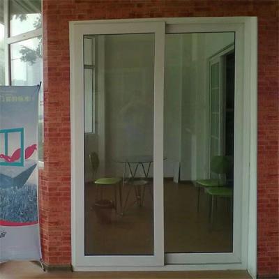 China la solas UPVC ventana de desplazamiento de 5m m y puerta de cristal ISO9001 de dos pistas aprobaron en venta