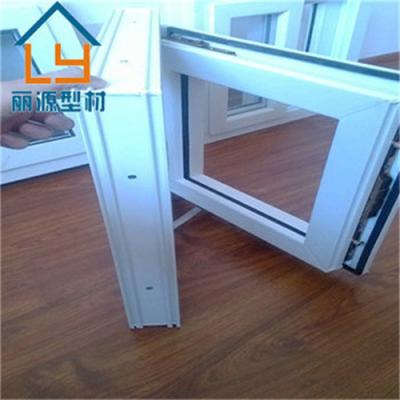China White Color UPVC Tilt And Turn Casement Windows Open Inside ISO9001 Certified for sale