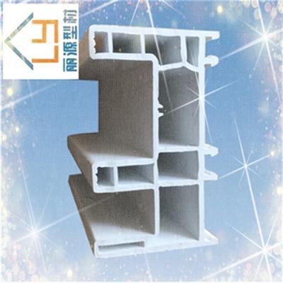 China Durable UPVC Window Profiles Sliding And Casement Window Profiles White Color for sale