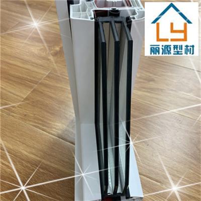 China Thermal Insulation Vertical UPVC Casement Window Excellent Wind Load Resistance for sale