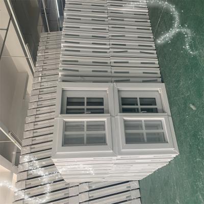 China Thermal Insulated UPVC Casement Window With Laminated / Tempered Glass for sale