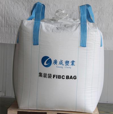 China Breathable Factory 20 Years Producing And Exporting Big Jumbo FIBC Bag PP Woven Bulk Bag 1000kg en venta