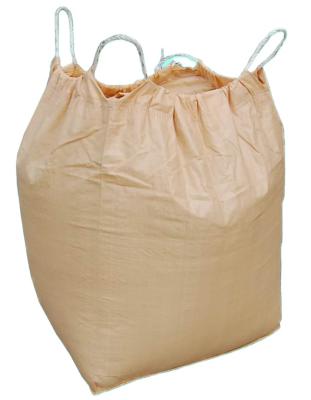 China Uncoated Type 1 Ton PP Bulk Rope Bag en venta