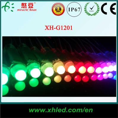 China IP67 Full Color RGB LED Pixel lighting 12mm DC5V IC16716 with warranty 3 years for sale
