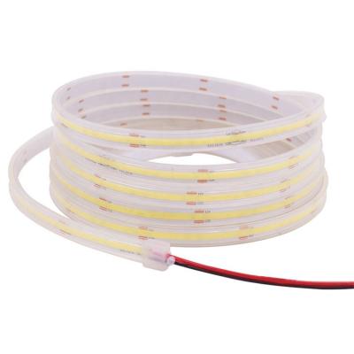 China IP20 Led Tape White Flexible Light 24V 10mm 14W 5 Meters/Roll Cob For Decoration for sale