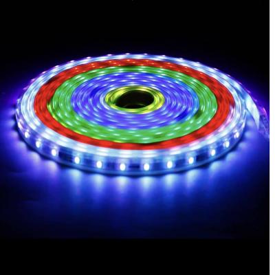 China 5050 24V IP65 RGB RGBW LED Strip Light Flexible 60Leds/M High Power Led Lights for sale