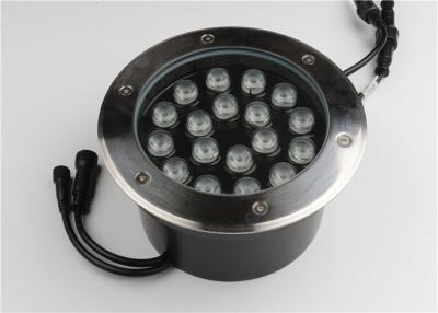 China Led Spot Lights IP65 18W DC24V Decorative LED Lights Round Ground Buried Lamp 2 Years Warranty for sale