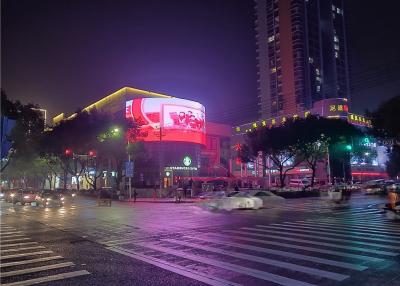 Cina Esposizione molle di costruzione all'aperto principale Mesh Led Screen del fondo della tenda dello schermo di visualizzazione di Mesh Video Wall Led Flexible LED in vendita