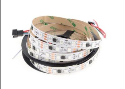 China Luz ideal direccionable llevada flexible de la cuerda del color del RGB 12V 24v 300LEDs de la tira WS2811 5050 en venta