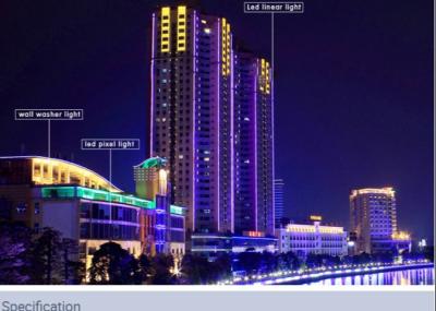 Китай Addressable знак света логотипа пункта пиксела 40MM 50MM Dmx приведенный Rgb привел освещение занятности продается