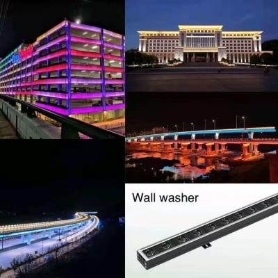 China Outdoor Wall Lights 18w 24w 36w Led Light Bars Waterproof Led Wall Washer Linear Led Lighting for sale