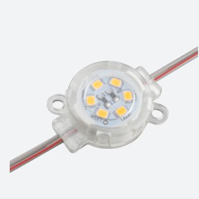 China Round 30mm SMD2835 Waterproof Led Christmas Lights Epistar for sale