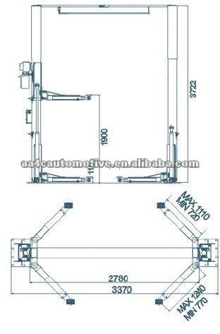 hydraulic auto lift AA-2PCF40