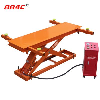 China 3000kg  car scissor lift installed in  Spray Booth for sale