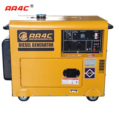 China AA4C High-Quality Air Water Cooling Silent Diesel Generator Diesel Genset 9kva EF10500STE for sale