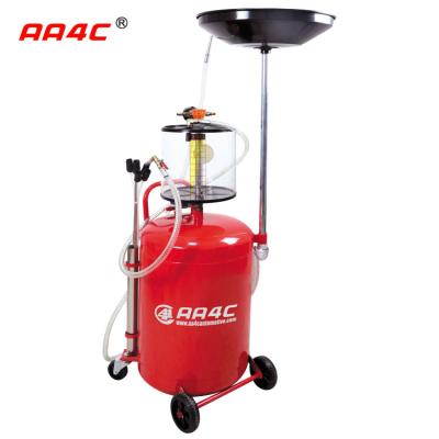 China AA4C  80L Tank Collect Oil Machine  Auto Car Waste Oil Drainer  Oil Exchanger  AA-3197B for sale