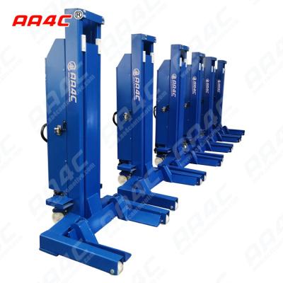 China AA4C 22T/ 30T wireless mobile column bus/truck lift heavy duty vehicle parking system  vehicle ramp for sale