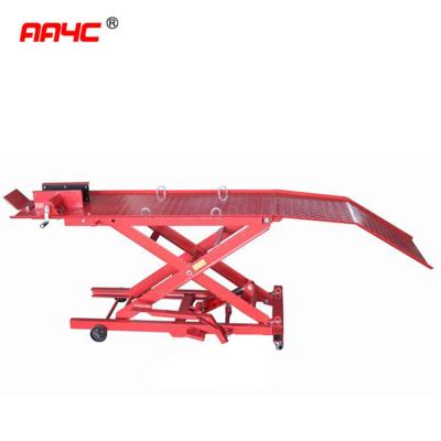 China 362.87kg 800LBS Scissor Vehicle Lift Motorcycle Lift Equipment for sale