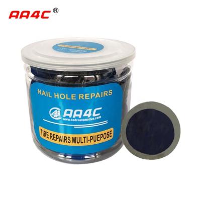 China AA4C round square full range size Euro US type tire repair patches mushroom cold repair plug patch nail tire repair patc for sale