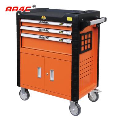 China 3 Drawer Rolling Tool Chest Trolley 181pcs Auto Repair Tool for sale