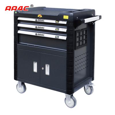 China Mechanics Rolling Tool Cabinet With Tools 158pcs 3 Drawers for sale