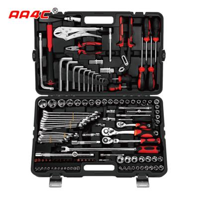 China AA4C 129pcs auto repair tool kit shelf hardware hand tools workbench tools A6-E12901 for sale
